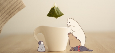 写真とのコラボレーションイラスト1
